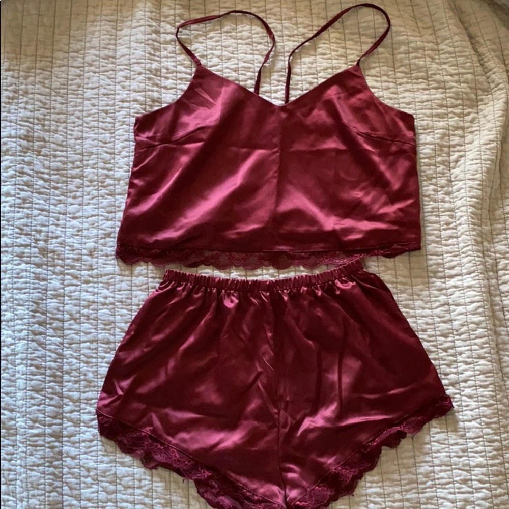 NWOT Shein top and bottom sleepwear set
